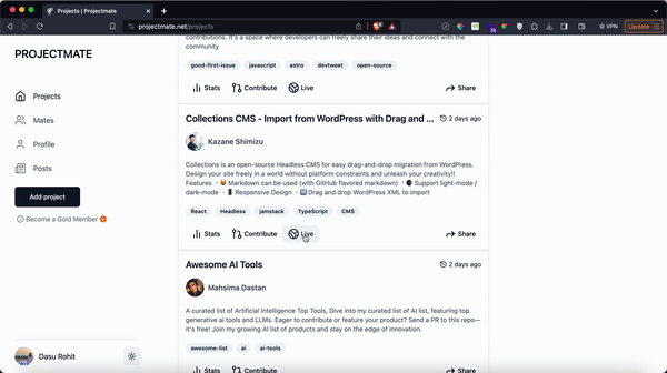 Project Stats at a Glance